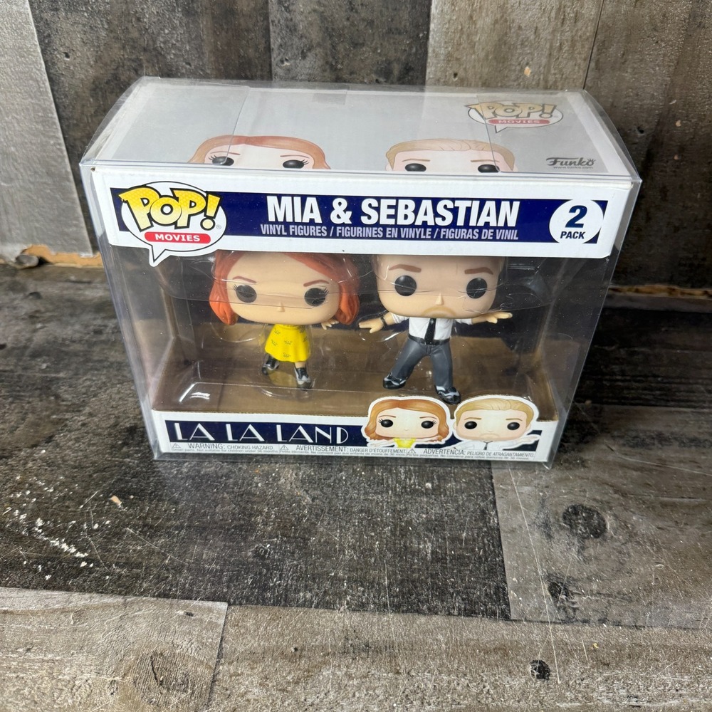 Funko Pop La La Land Mia & Sebastian 2 Pack Sealed